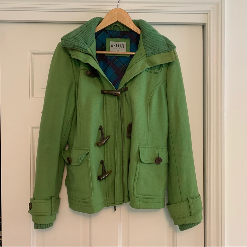 Delia’s wool pea coat with Thinsulate